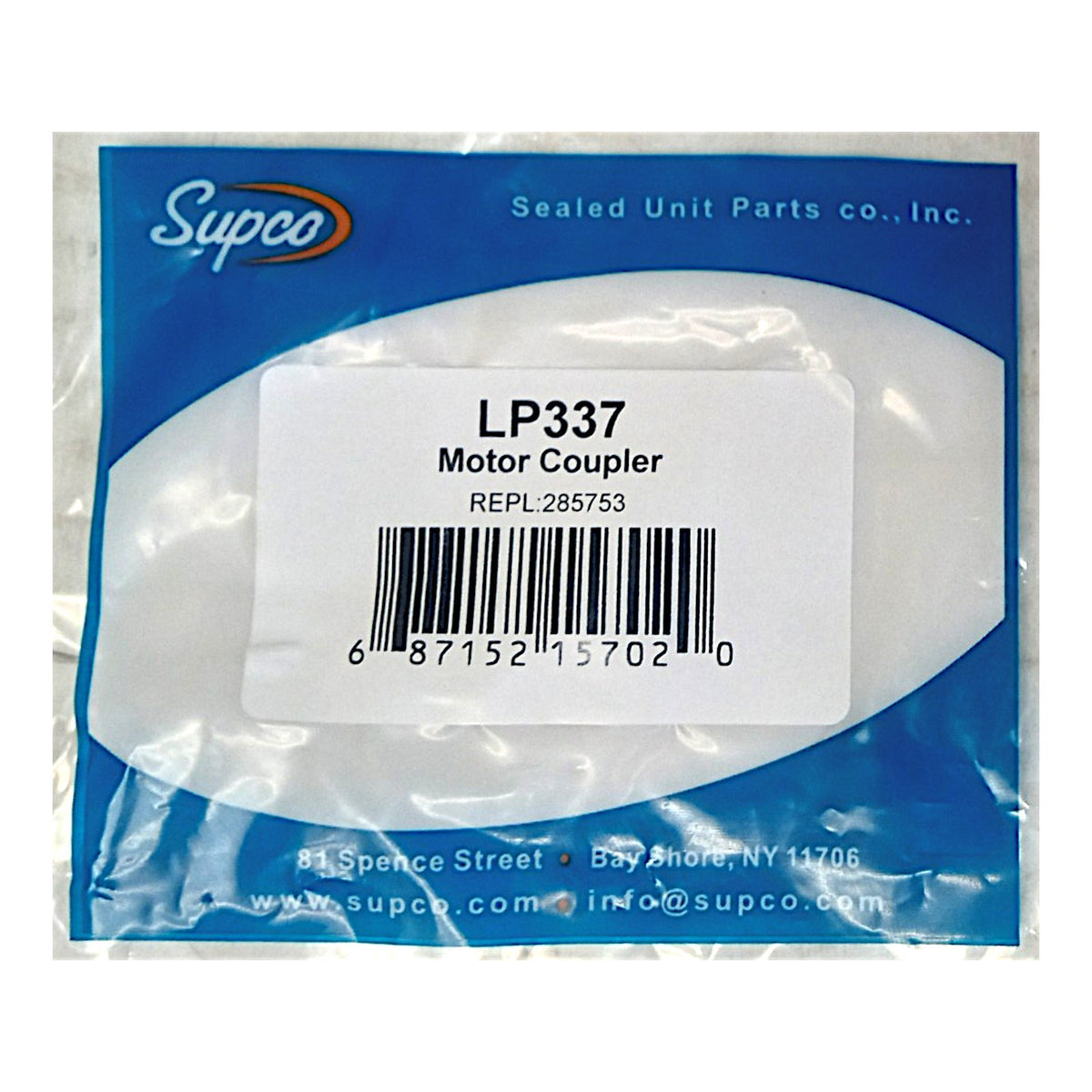 285753 no metal insert for Whirlpool Kenmore Washing Machine Motor Coupling