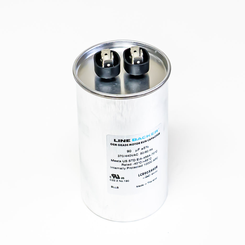 Supco Capacitor Oval Run 90 uf mfd 370/440 Volts for HVAC Motors