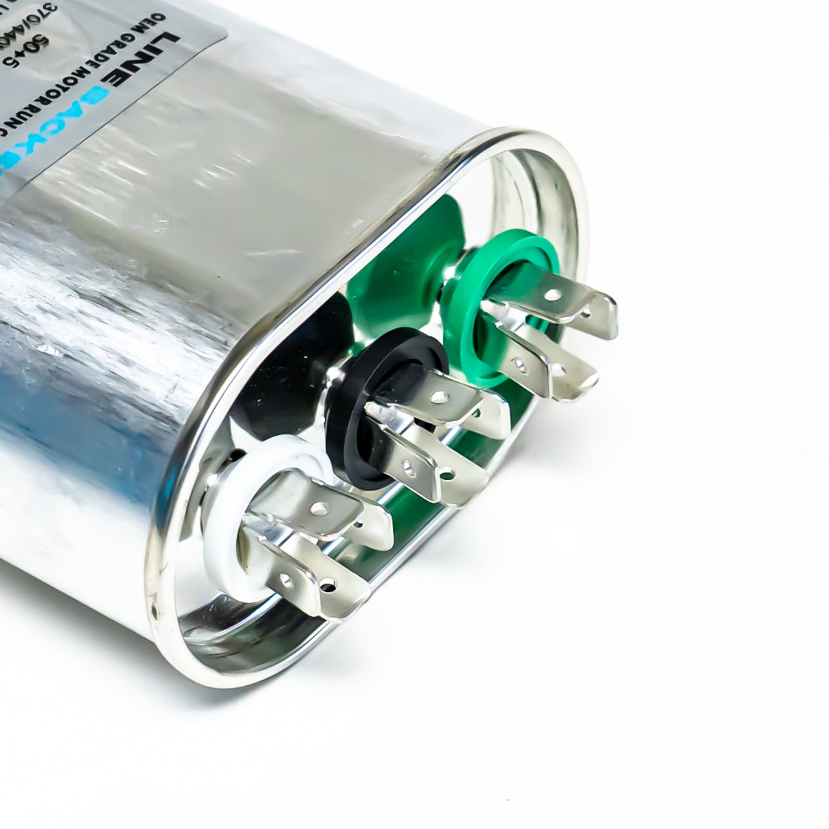 Supco Capacitor Oval Dual Run 50 + 5 uf mfd 370/440 Volts for HVAC Motors