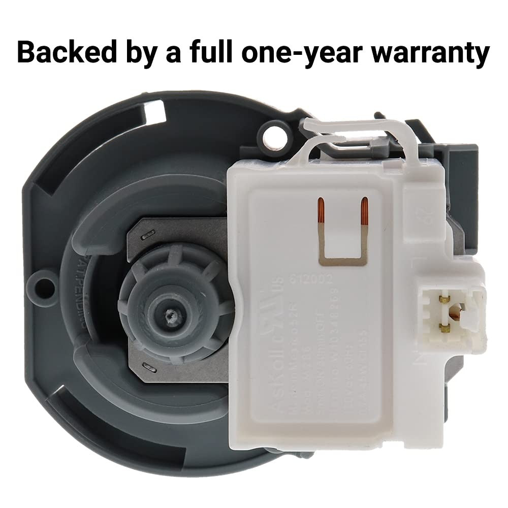 ERP W10348269 Dishwasher Drain Pump for Whirlpool Kenmore WPW10348269