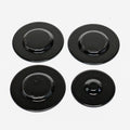 Gas Range Burner Cap Black 4 Pack Kit for Whirlpool Maytag WPW10218223