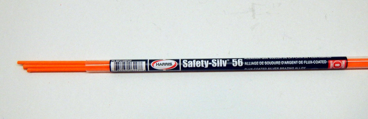 56F318MPOP Harris Safety-Silv 56% Silver Solder Brazing Alloy 3 Stix Flux Coated