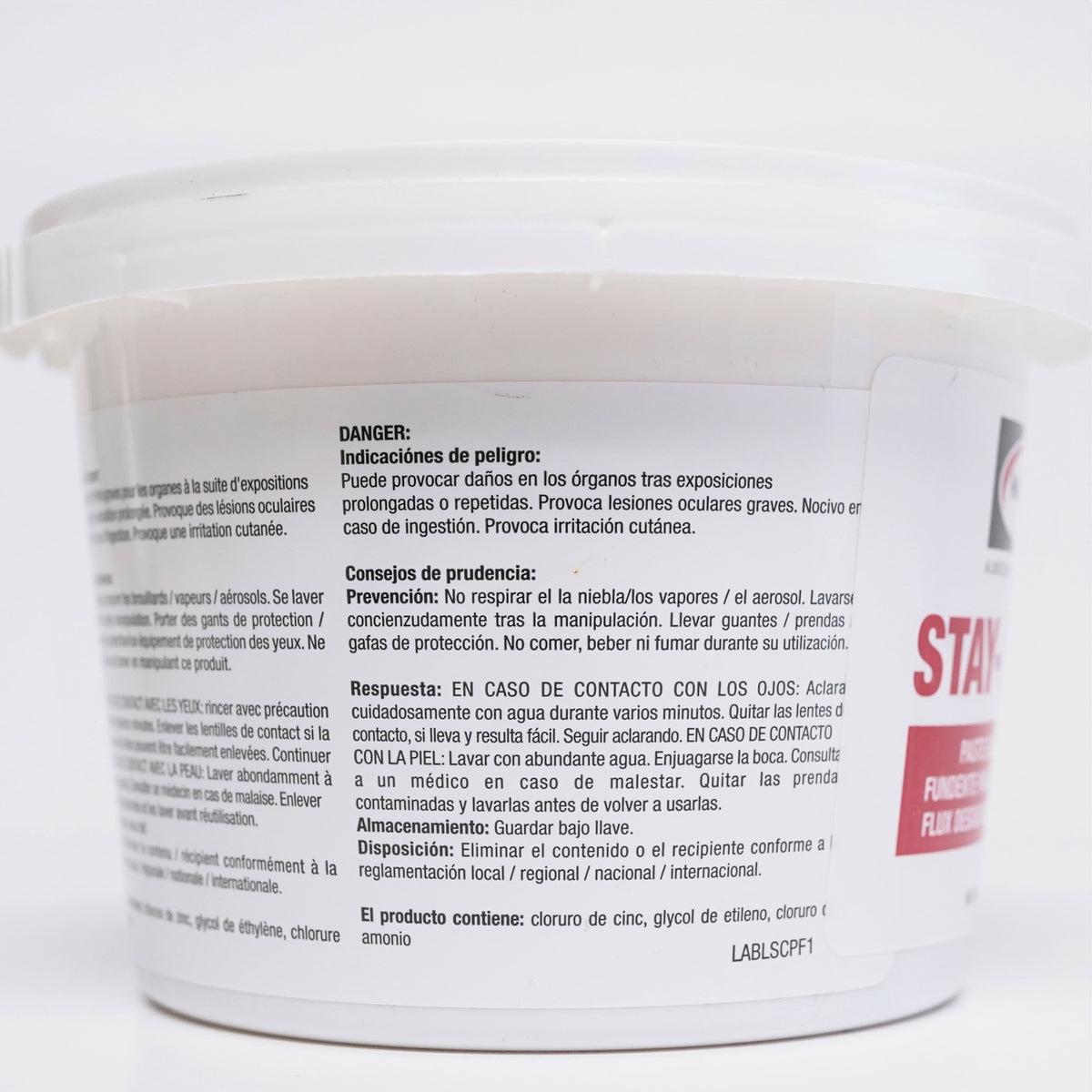 Harris SCPF1 Stay Clean Soldering Paste Flux 1 Pound Tub