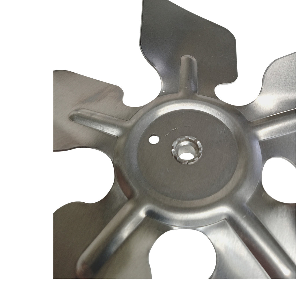 A65832 Metal Fan Blade 8" Diameter 5 Blades 5/16" Bore Hub CW 27 Degree Prop