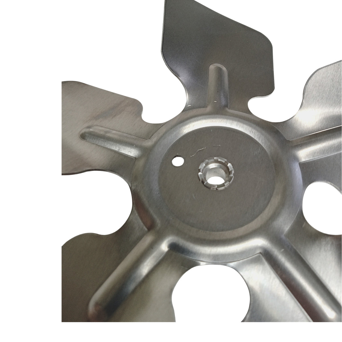 A65832 Metal Fan Blade 8" Diameter 5 Blades 5/16" Bore Hub CW 27 Degree Prop