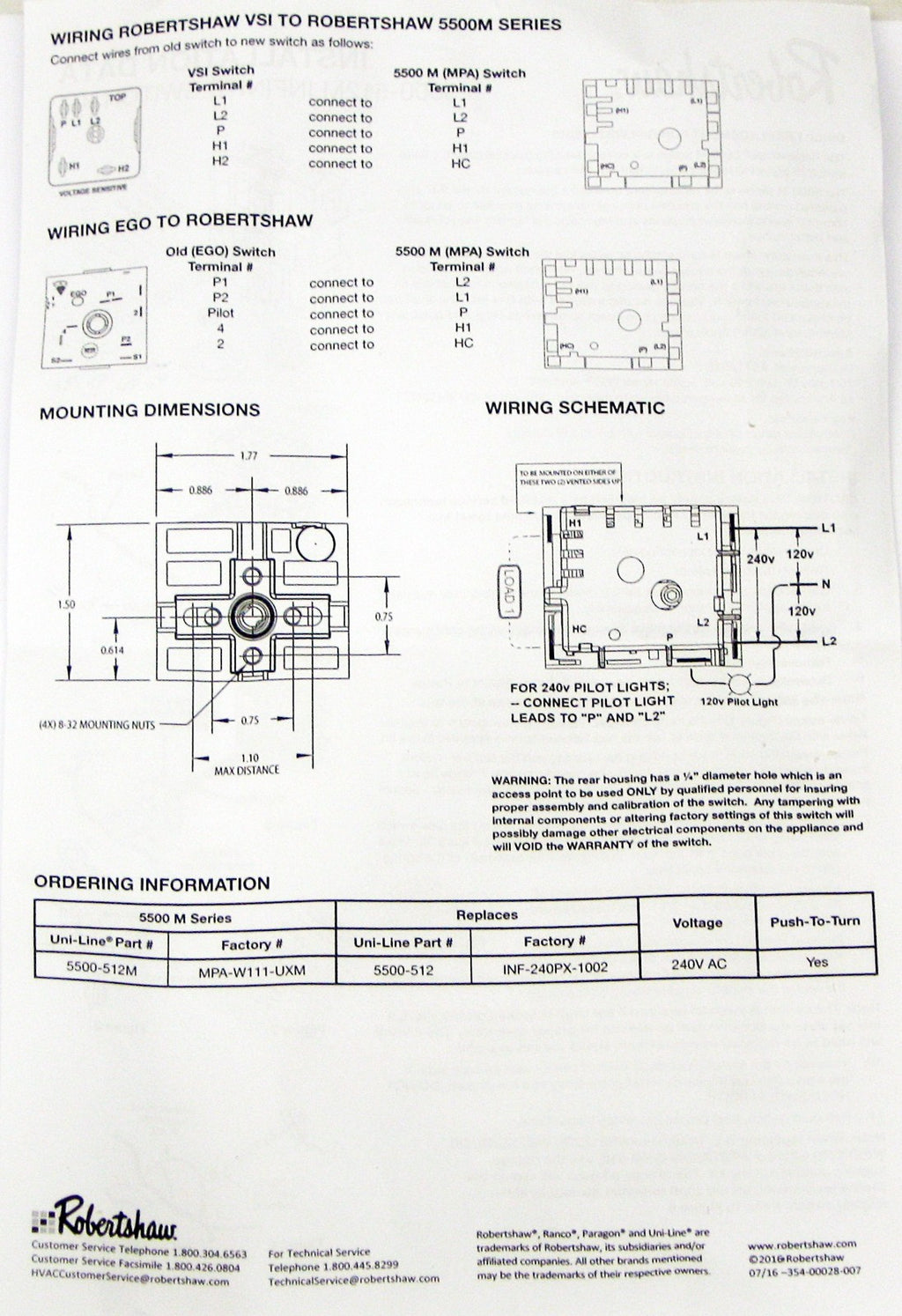 Range Burner Infinite Switch 4 PACK for GE WB21X5243 GE Electric