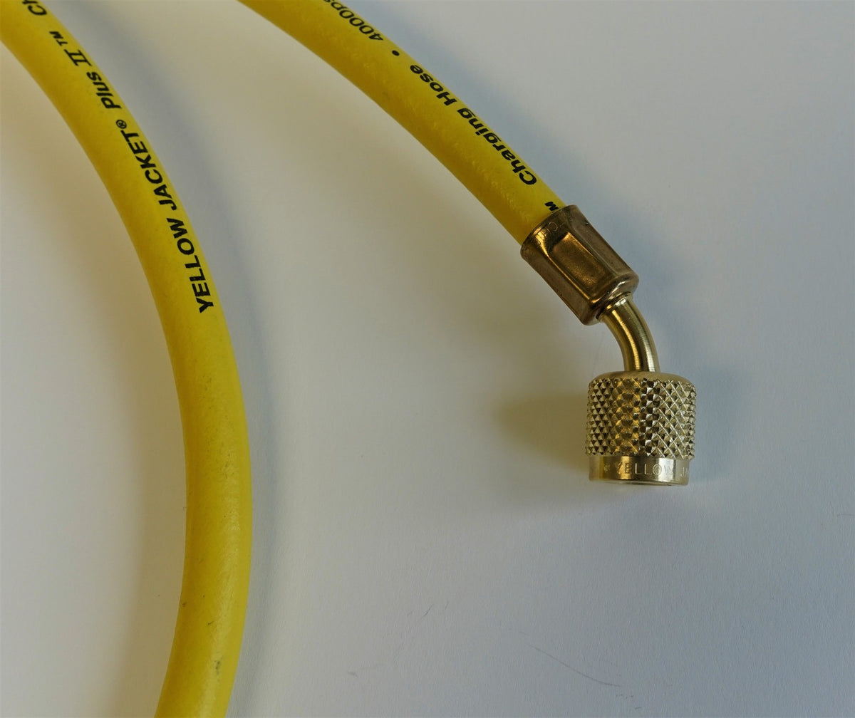 Yellow Jacket 21060 HAV-60 Yellow HVAC Charging Hose 60" Suitable for R410A