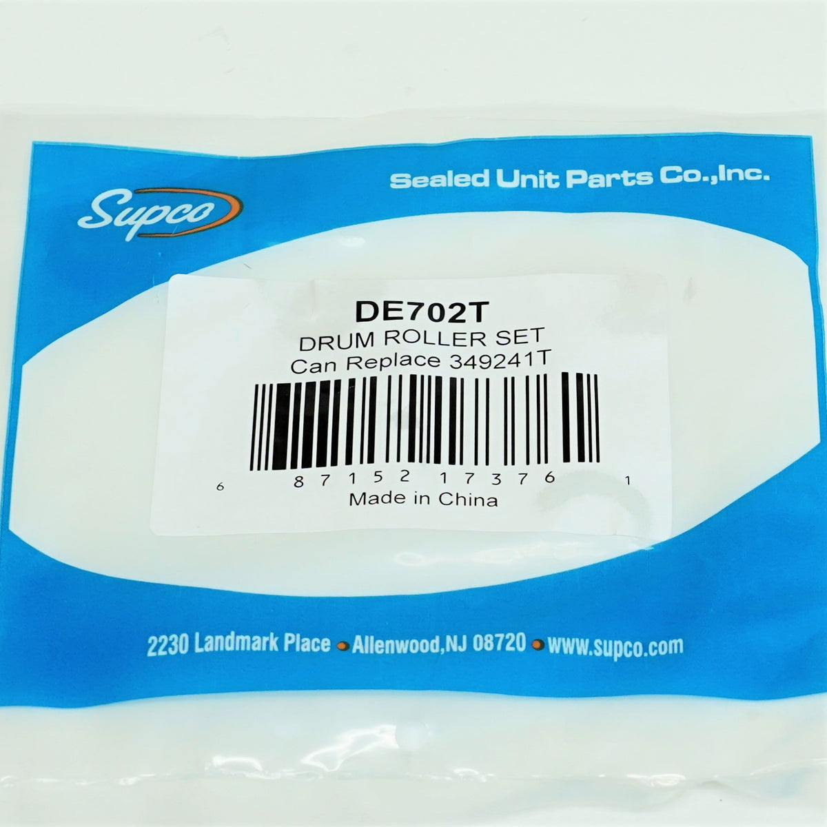 349241T Dryer Drum Roller New for Whirlpool Kenmore AP3098345 PS347627