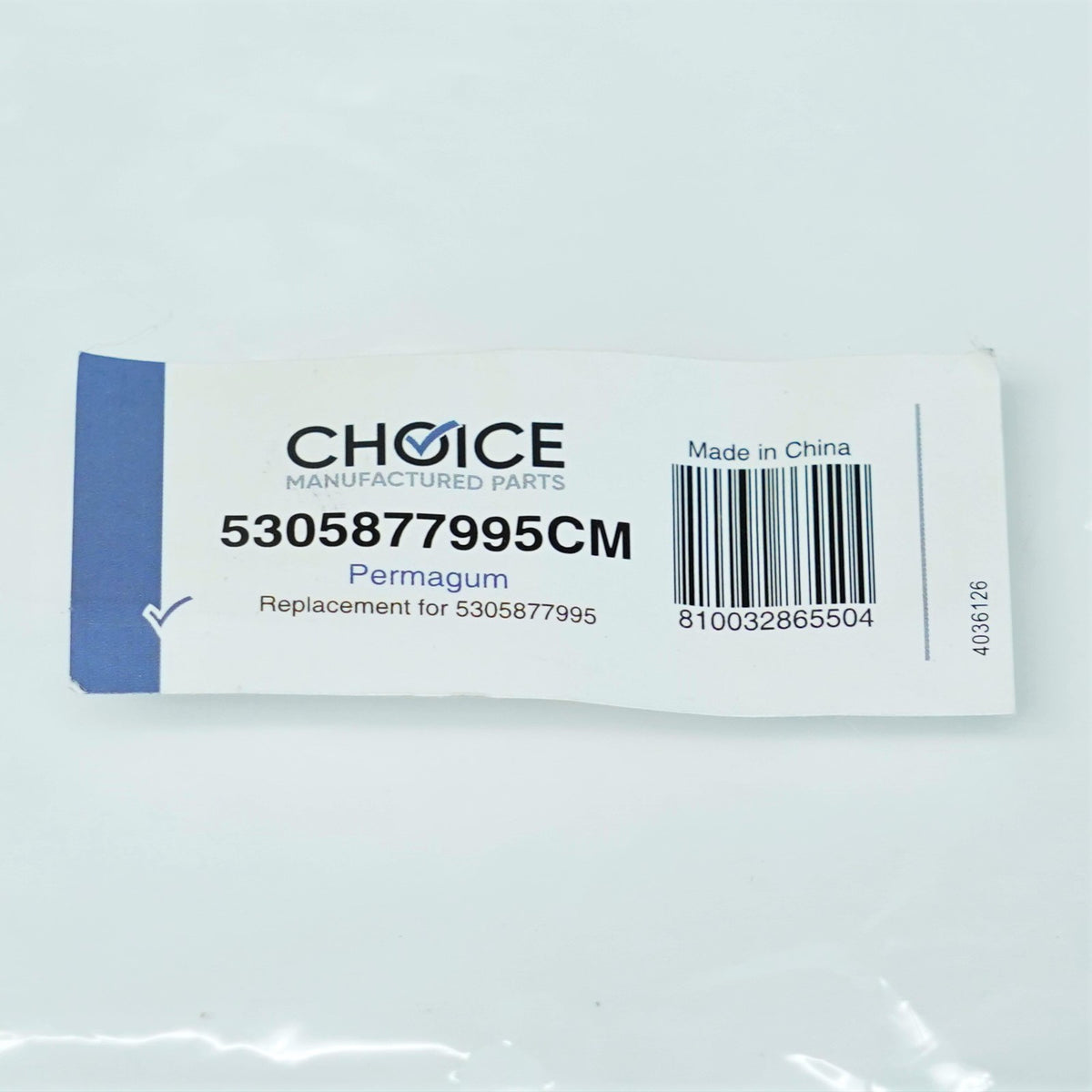 Choice Parts 5305877995 for Electrolux Frigidaire Refrigerator Permagum Seal
