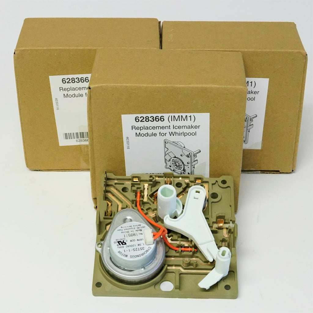 IMH3 3 PAK 628366 Icemaker Head Modules for Whirlpool Kenmore