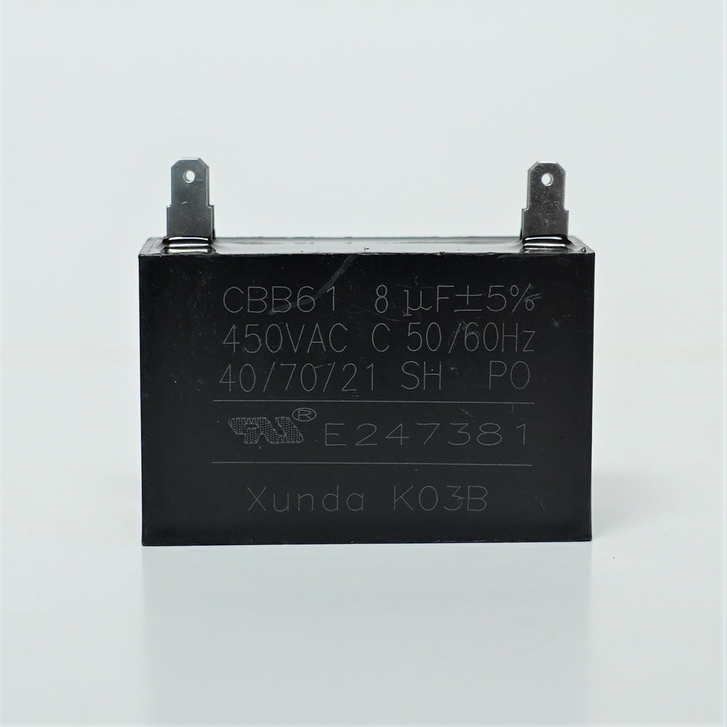 Supco RC8X450 Run Capacitor 8 MFD 450 Volts Mini-Split AC Air Conditioner