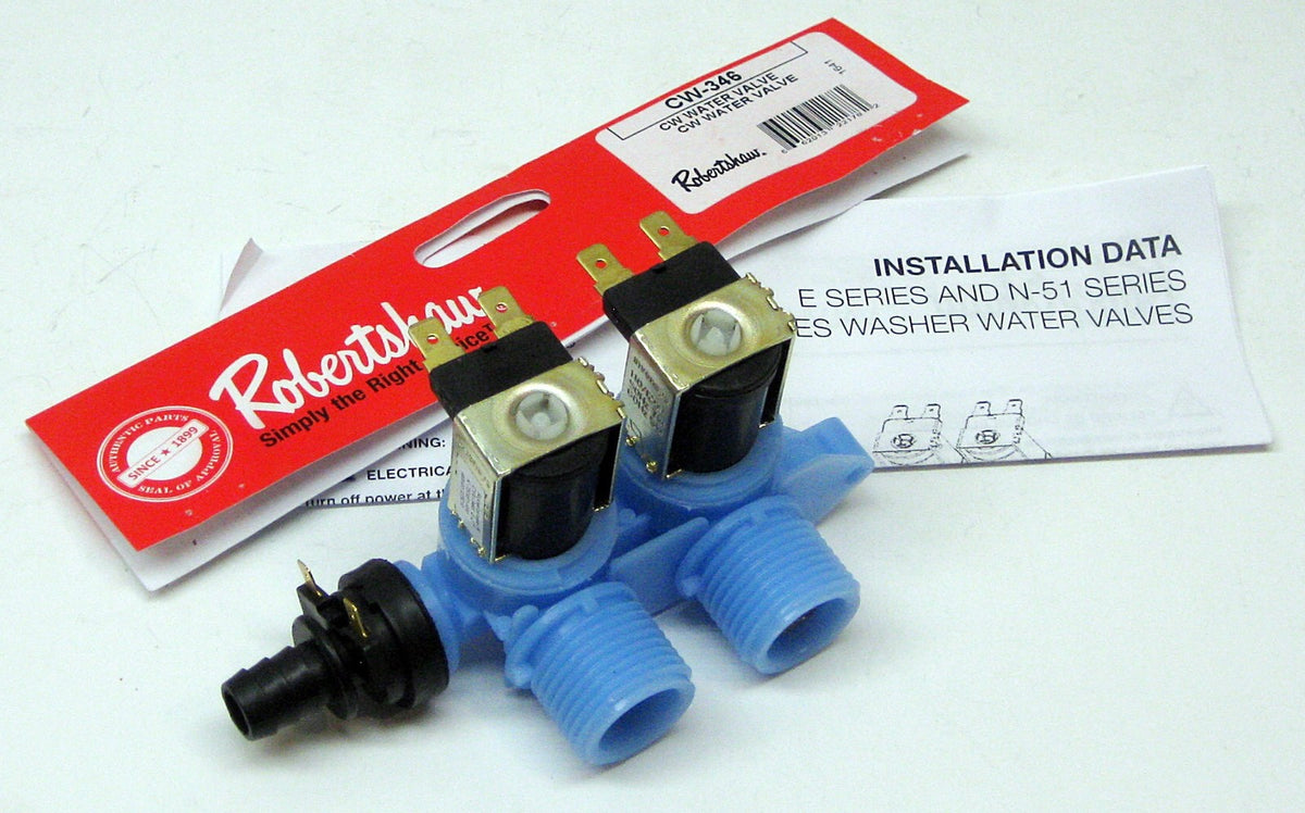 WP3979346 replacement Whirlpool Washing Machine Water Valve AP6009052 PS11742194