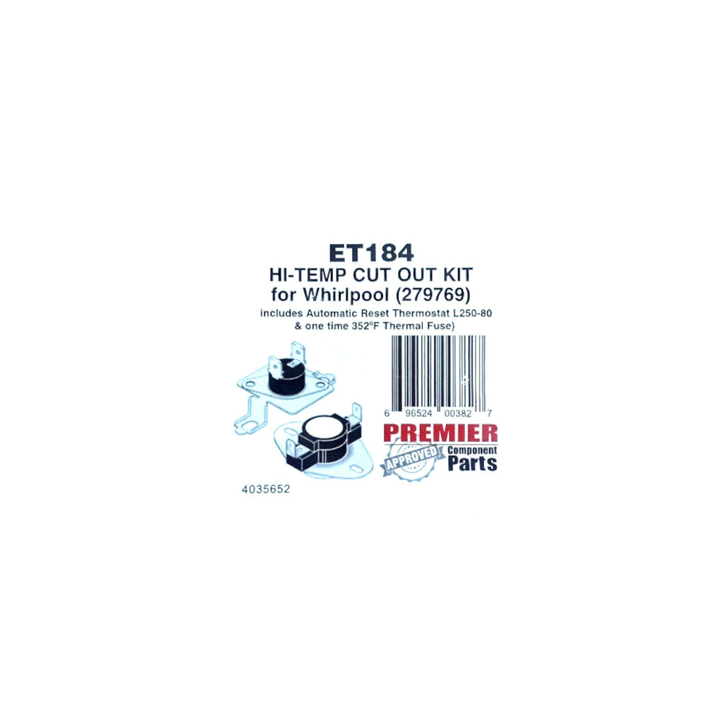 Dryer Thermostat Thermal Fuse for Whirlpool Kenmore 279769
