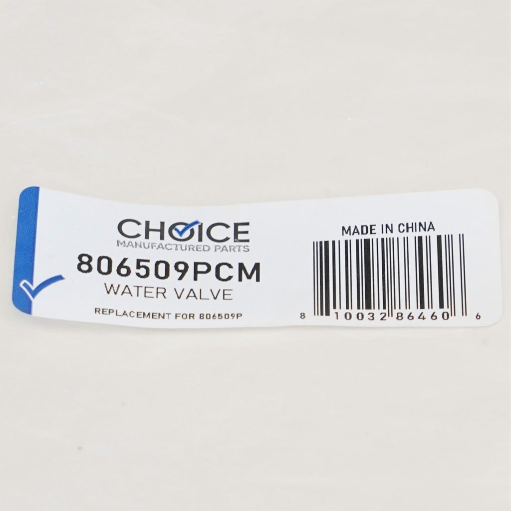 Choice Parts 806509P for Speed Queen Washing Machine Water Solenoid Valve