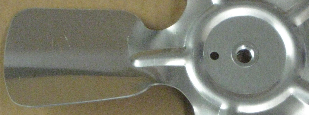 A61312 Metal Fan Blade 10" Diameter 5 Blades 5/16" Bore Hub CW 30 Degree Prop
