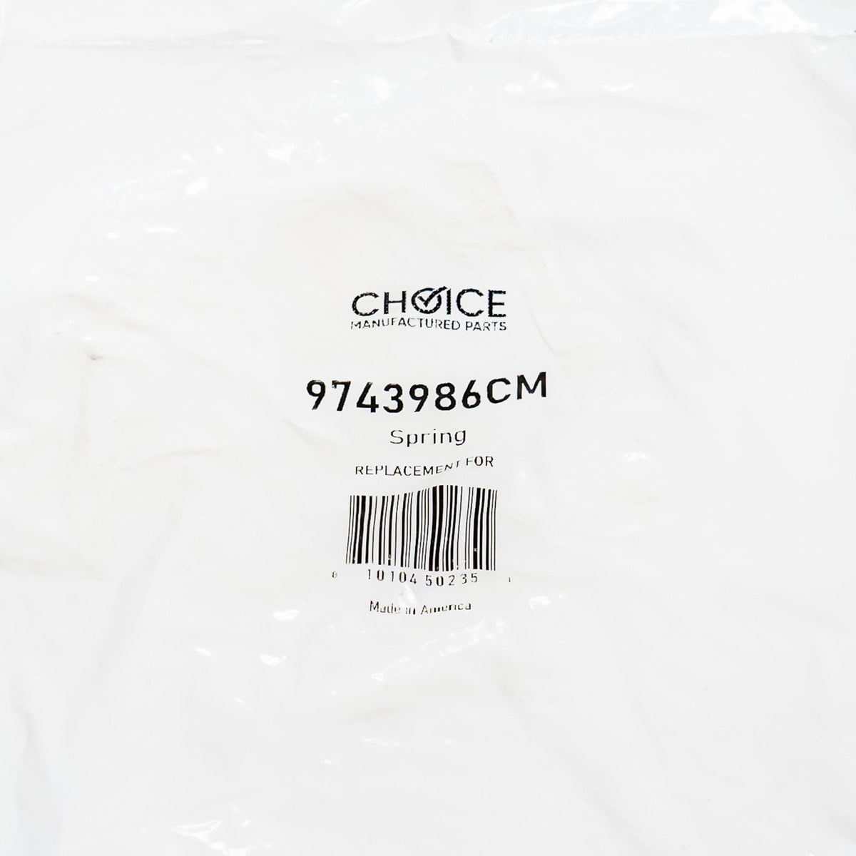 Choice Parts for Whirlpool 9743986 Dishwasher Door Spring