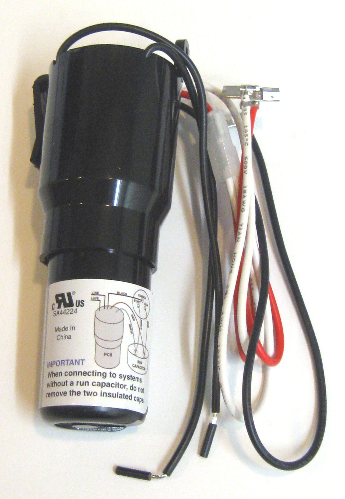 Refrigierator 3-n-1 Relay Capacitor Overload for 1/12-1/5 HP Compressor PCS810