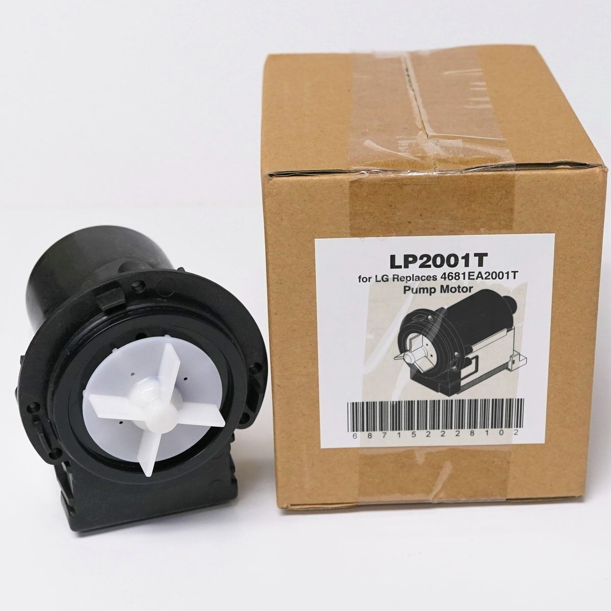 4681EA2001T Water Drain Pump for LG Washer Washing Machine 4681EA2001D
