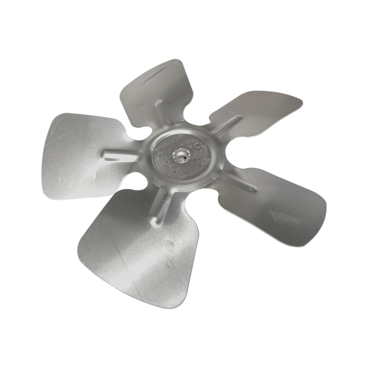 A65826 Metal Fan Blade 8" Diameter 5 Blades 1/4" Bore Hub CCW 27 Degree Prop