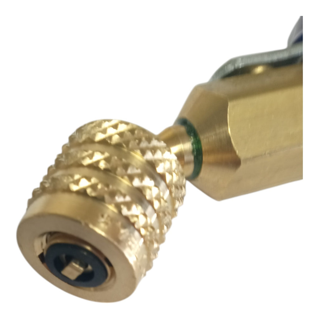 Yellow Jacket 93867 Ball Valve A2L Refrigerant Tank Adapter 1/4" Left Hand FFL