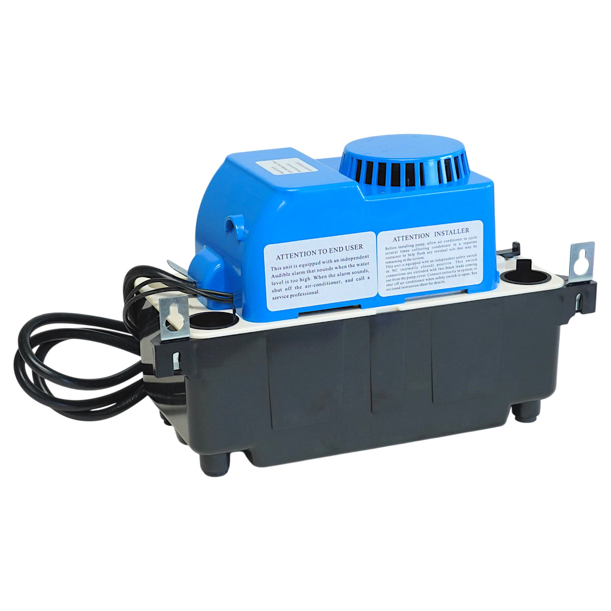 Air Conditioning 230 VOLT Condensate Pump with Safety Switch and Alarm 20 Lift