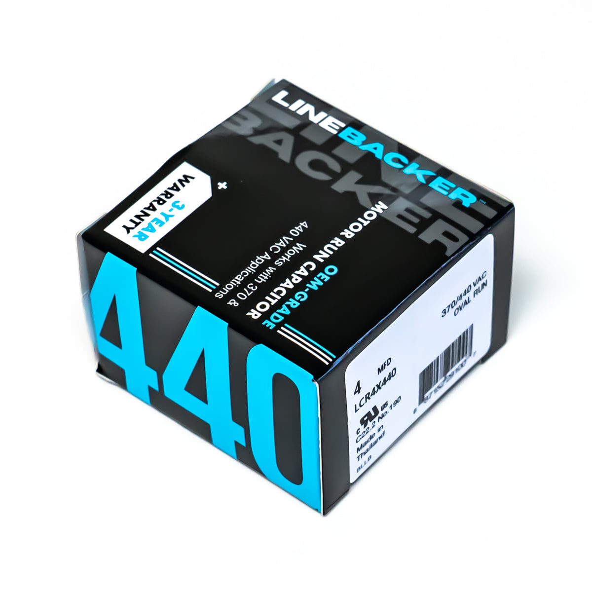 Supco Capacitor Oval Run 4 uf mfd 370/440 Volts for HVAC Motors