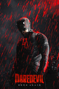 Daredevil Born Again Marvel Matt Murdock Charlie Cox - Poster | Canvas Wall Art Print
