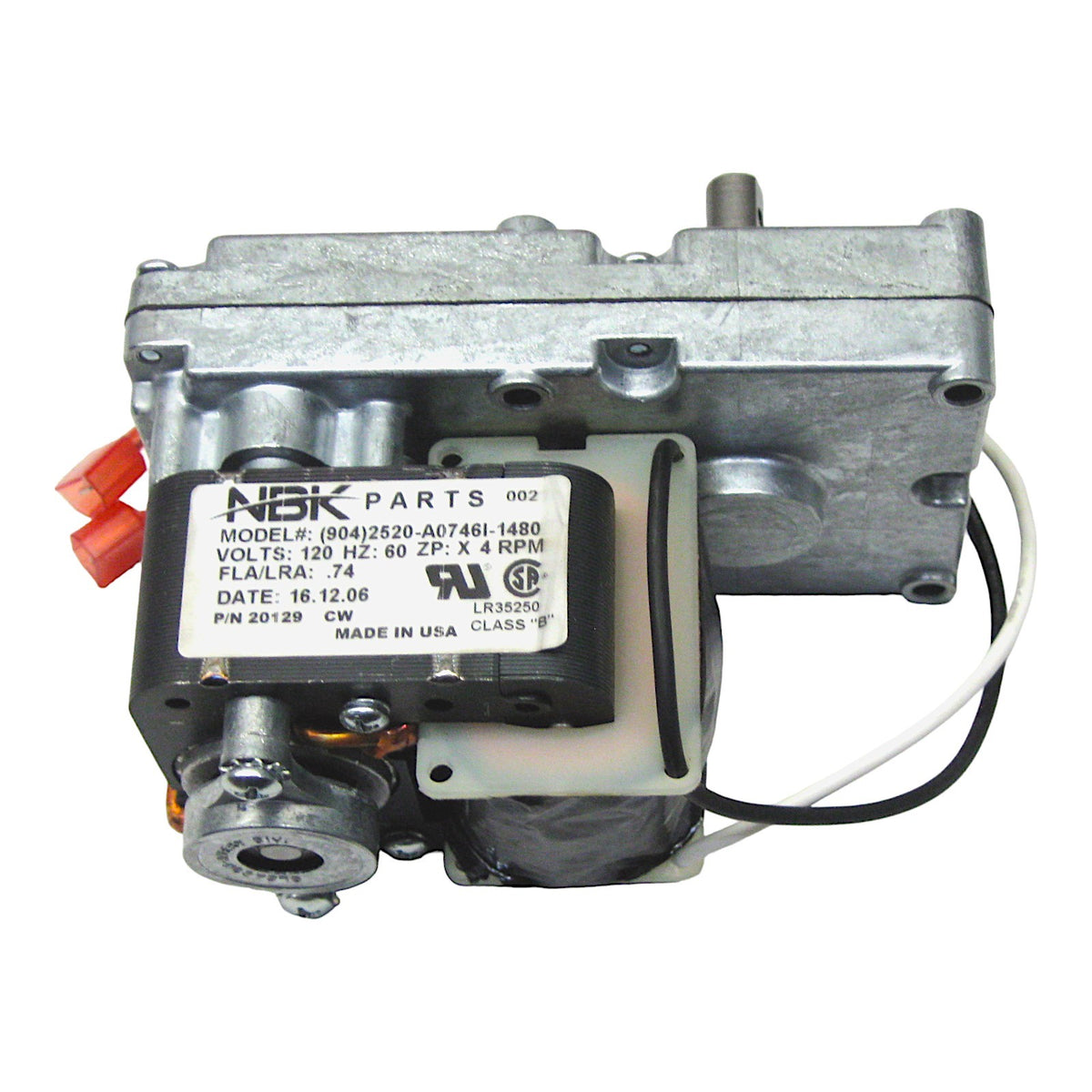 Pellet Stove Auger Feed Motor for Harman 3-20-60906
