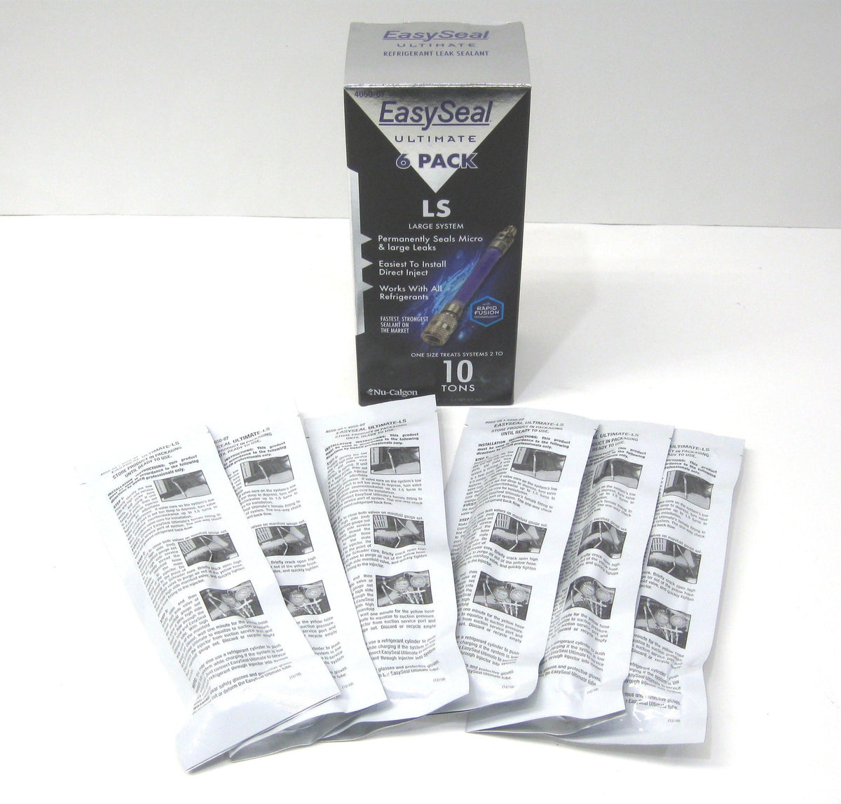 Nu Calgon Easy Seal Ultimate Large System 4050-07 2 to 10 Tons(Bulk 6 Pack)