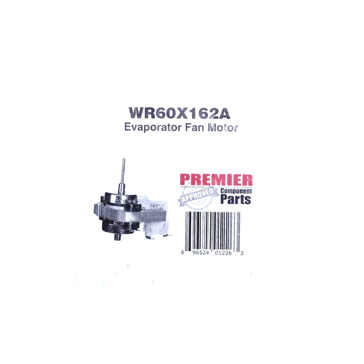 Premier Component Part WR60X162 Refrigerator Evaporator Freezer Fan Motor for GE