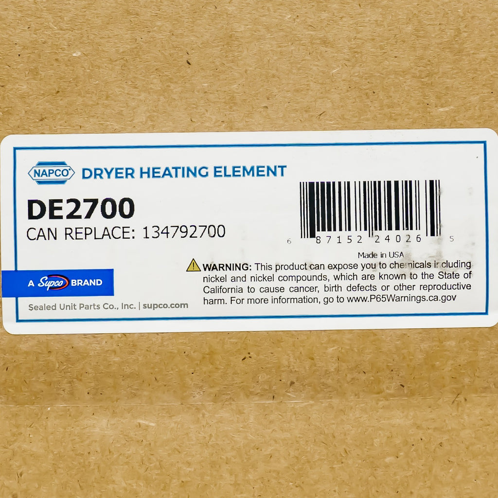 134792700 for Electrolux Frigidaire Dryer Heating Element PS2349309 AP4368653