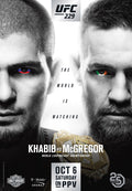 UFC 229 Khabib Nurmagomedov vs Conor McGregor 11x17 Inches - Poster | Canvas Wall Art Print