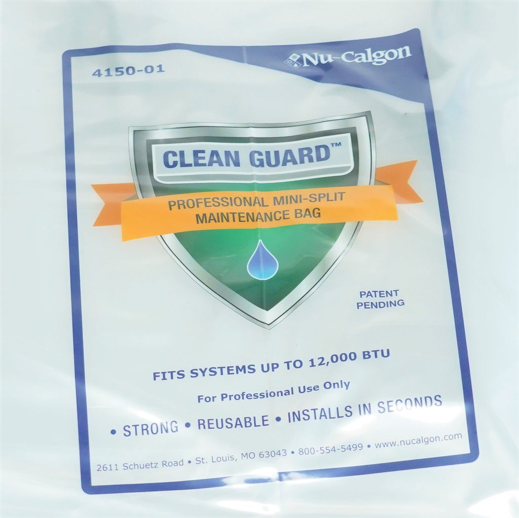NuCalgon 4150-01 Clean Guard Professional Mini-Split AC Maintenance Cleaning Bag