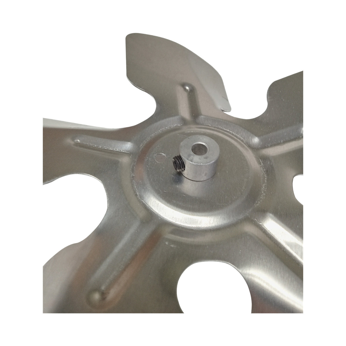 A65925 Metal Fan Blade 9" Diameter 5 Blades 1/4" Bore Hub CW 26 Degree Prop
