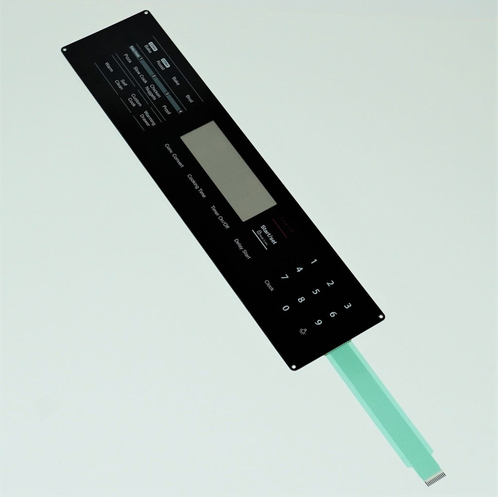 Choice Parts DG34-00017A for Samsung Range Oven Membrane Switch Touchpad Overlay