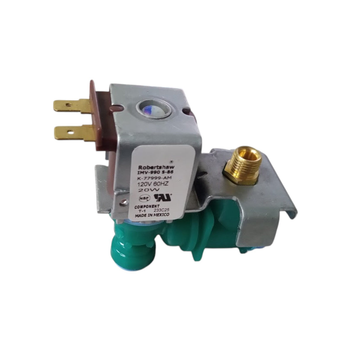 Refrigerator Water Solenoid Inlet Valve Pump for Whirlpool WPW10498990 W10498990