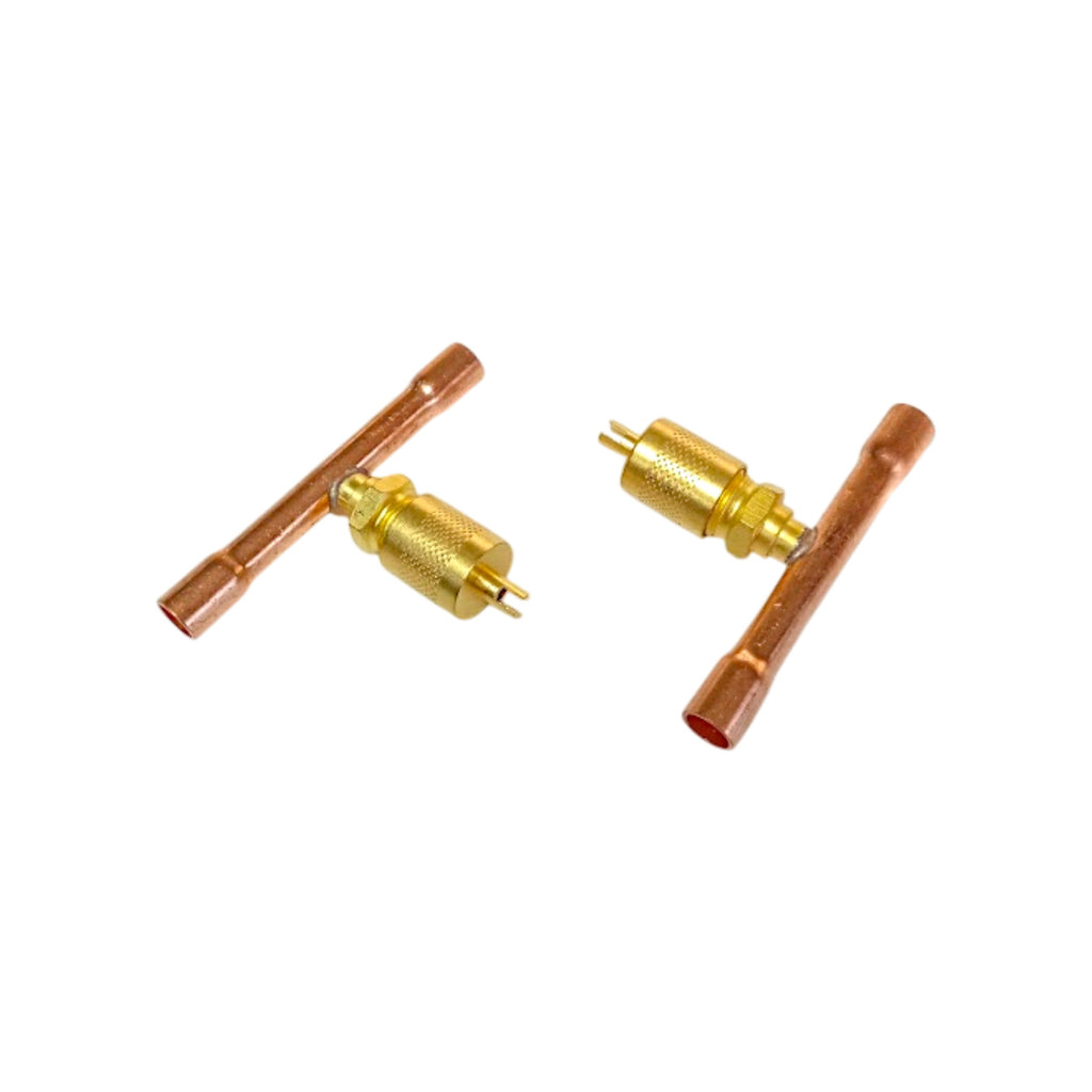 Supco SF8414 Copper Tee 1/4" Tube 1/4" Male Flare on Branch