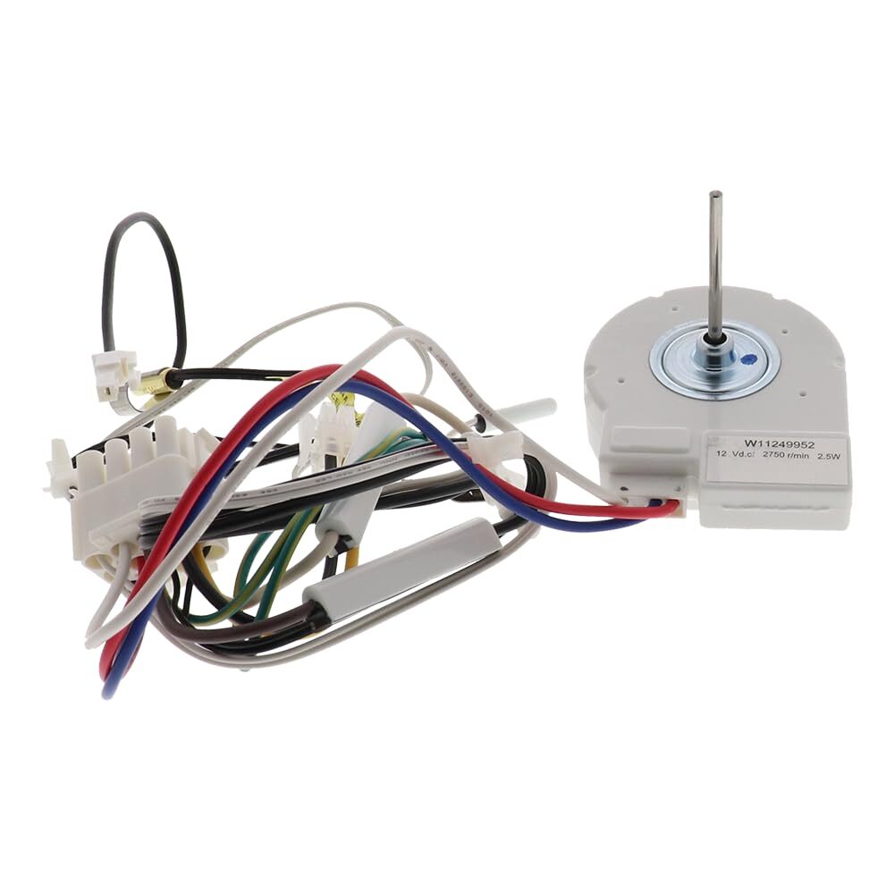 Exact Replacement W11249952 Refrigerator Evaporator Fan Motor for Whirlpool
