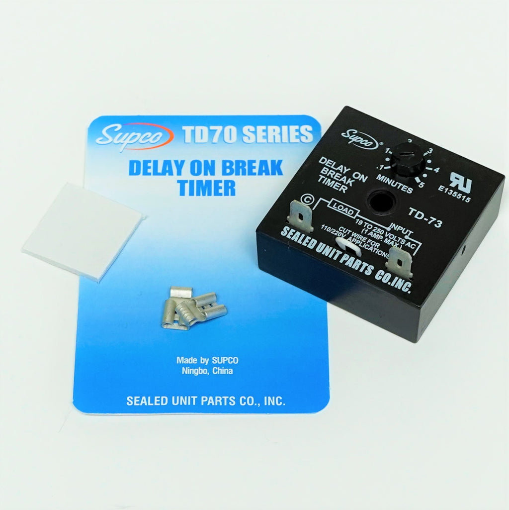 TD73 SUPCO Delay On Break Time Delays Timer