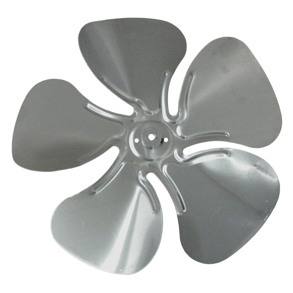 A65123 Metal Fan Blade 12" Diameter 5 Blades 5/16" Bore Hub CW 23 Degree Prop