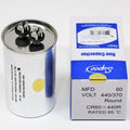 Supco CR60X440R HVAC Motor Round Run Capacitor 60 MFD 440 Volts