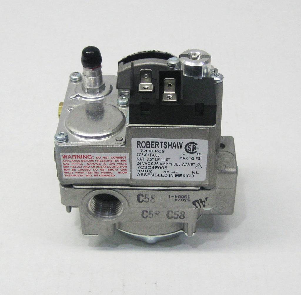 Robertshaw 720-474 24 Volt Step-Opening Combination Gas Valve 7200ERCS