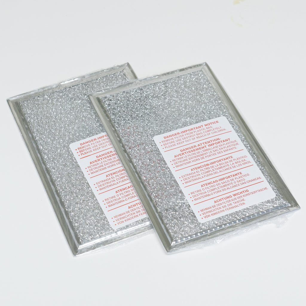2 Pack 5304517871 for Electrolux Frigidaire Microwave Aluminum Grease Filter