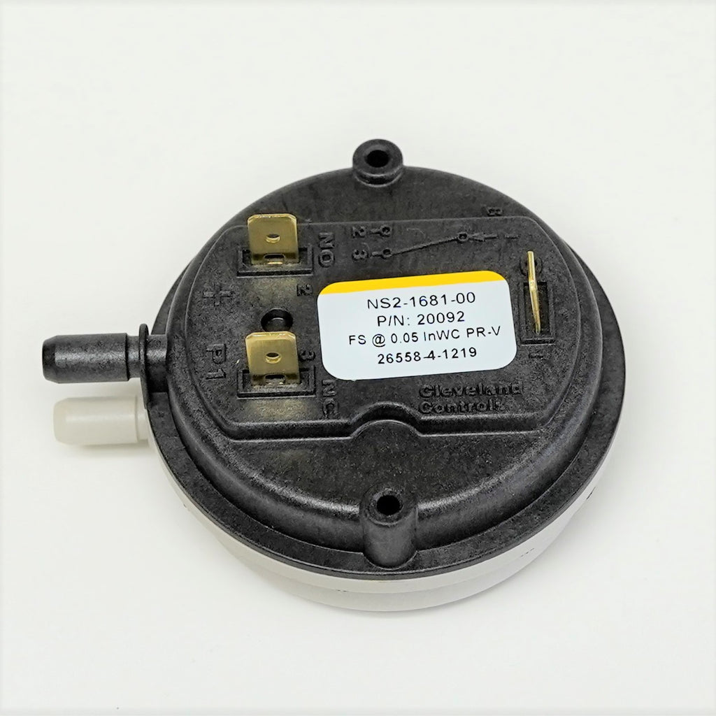 Pellet Stove Vacuum Shutdown Pressure Switch CU-VS for Englander