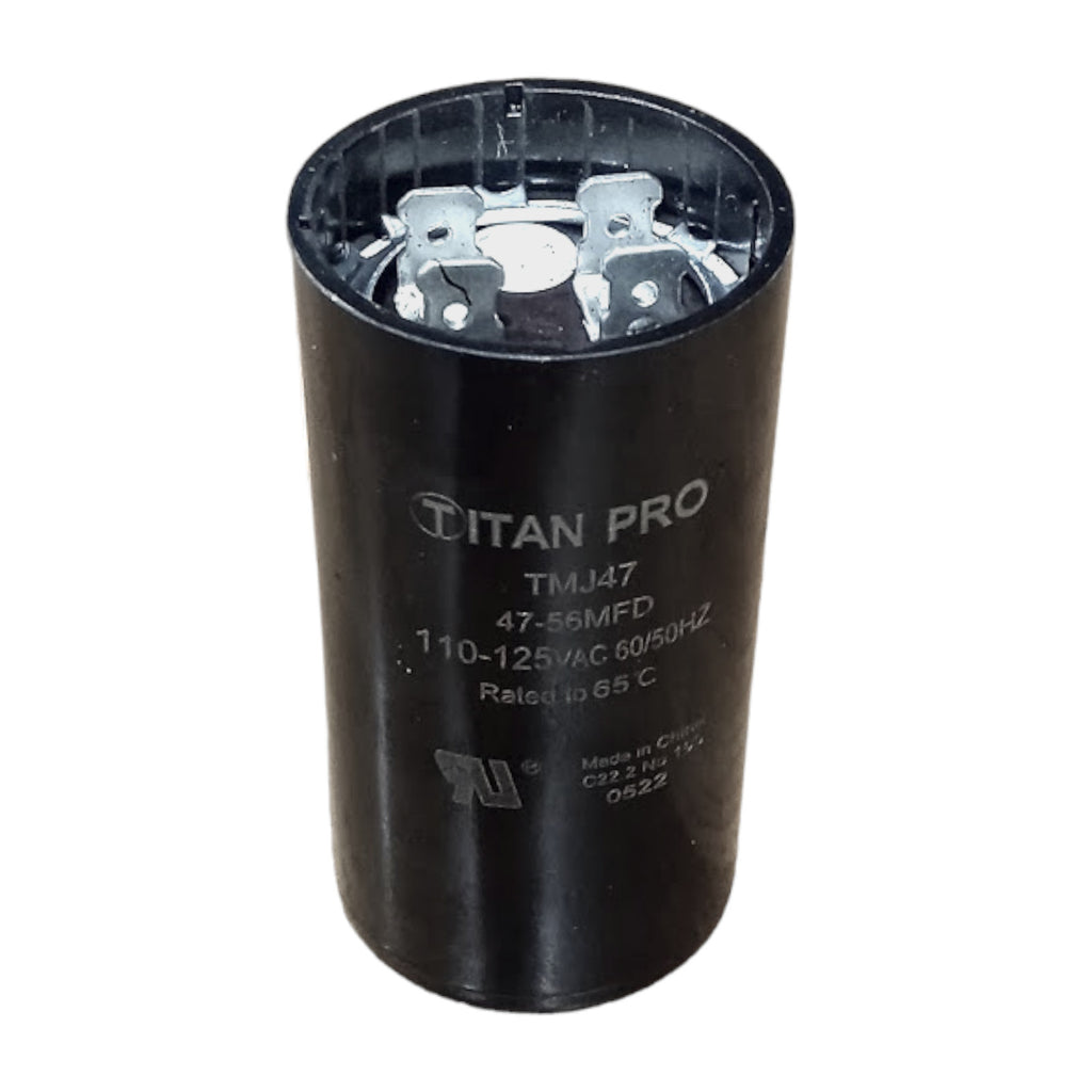 Titan Pro TMJ47 Motor Start Capacitor 47-56 MFD UF / 110-125 VAC