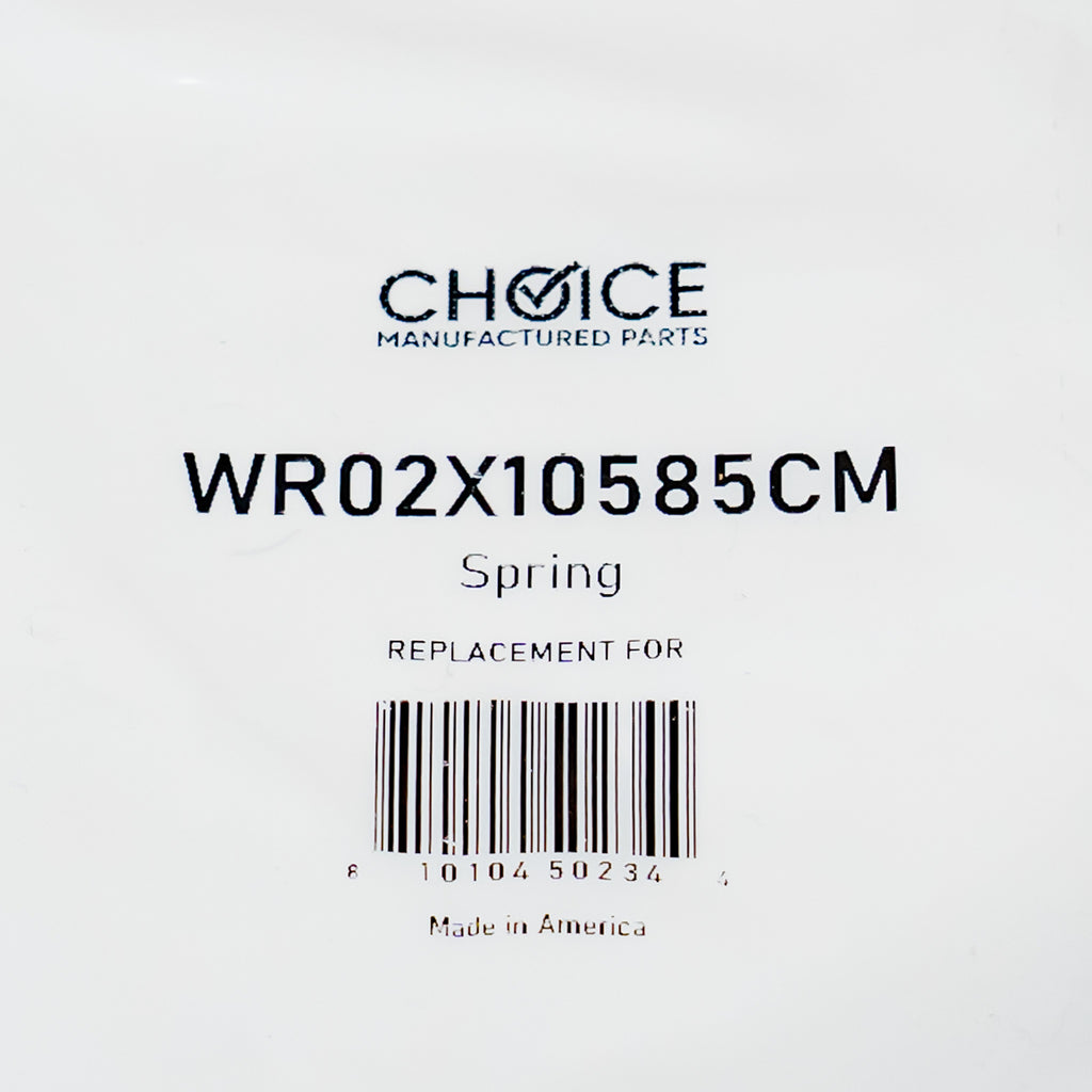 Choice Refrigerator Part for GE WR02X10585 Recess Ice Door Spring