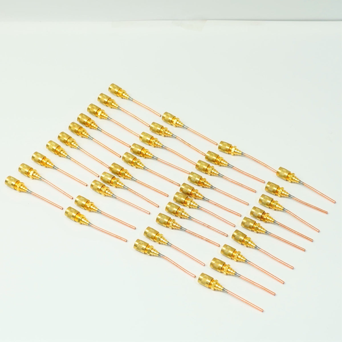 C&D Copper Tube Refrigerant Access Valve 1/8 inch CD8408 Bulk 40 Pack