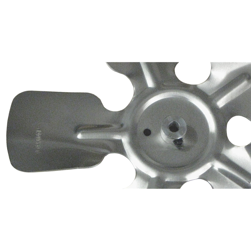 A63841 Metal Fan Blade 8" Diameter 5 Blades 1/4" Bore Hub CW 24 Degree Propeller
