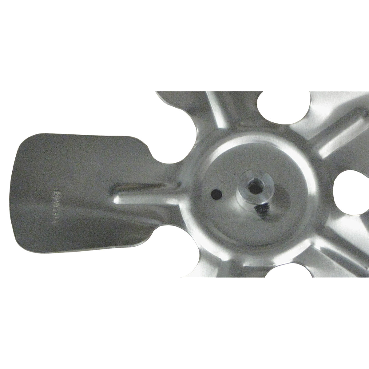 A63841 Metal Fan Blade 8" Diameter 5 Blades 1/4" Bore Hub CW 24 Degree Propeller