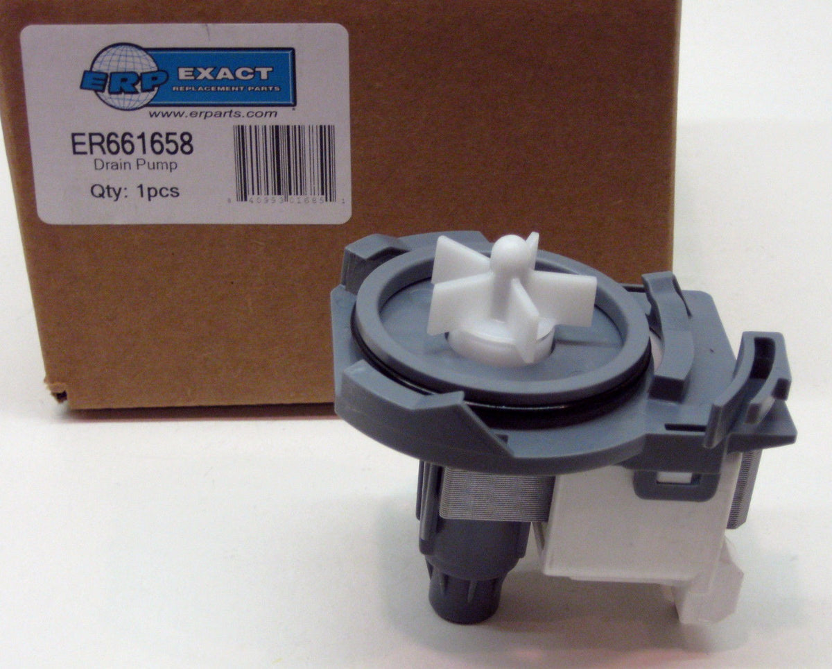 WP661658 Dishwasher Drain Pump for Whirlpool PS382477 AP3133590 8268411 8268460